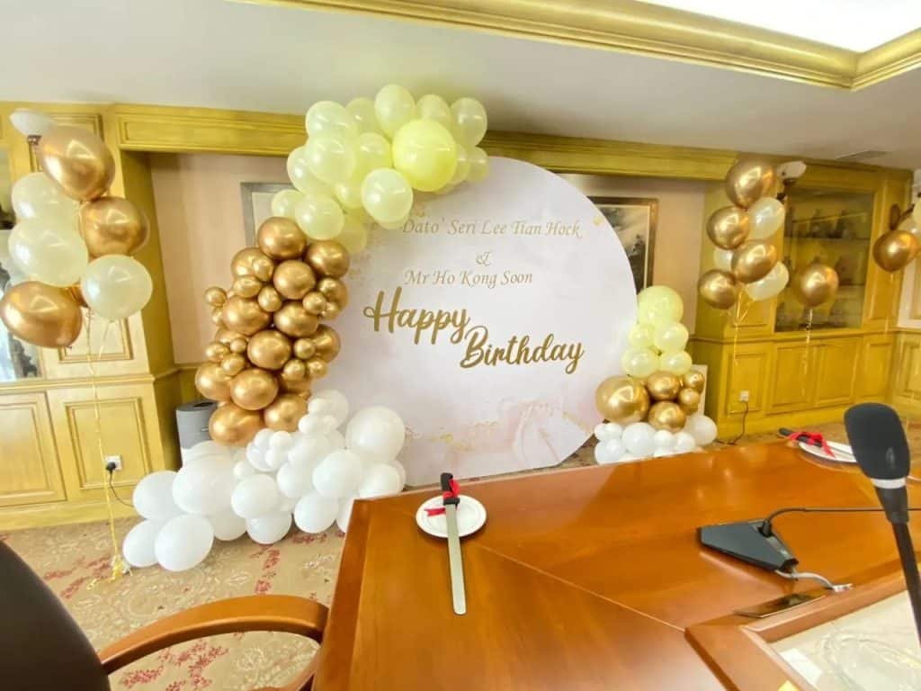 decoration for birthday party in singapore