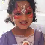 Party Entertaiment Glitter Tattoo for kids in singapore by Partyfans.