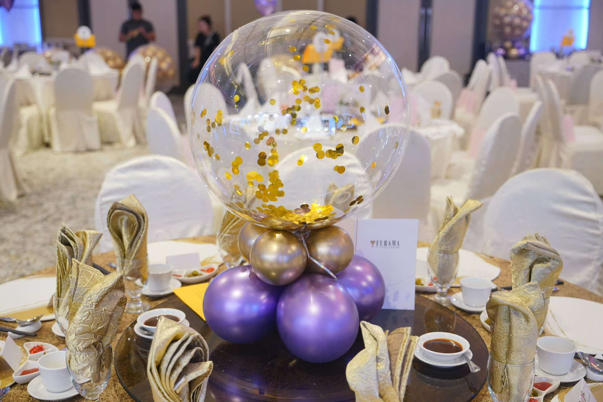 cost-effective event decor