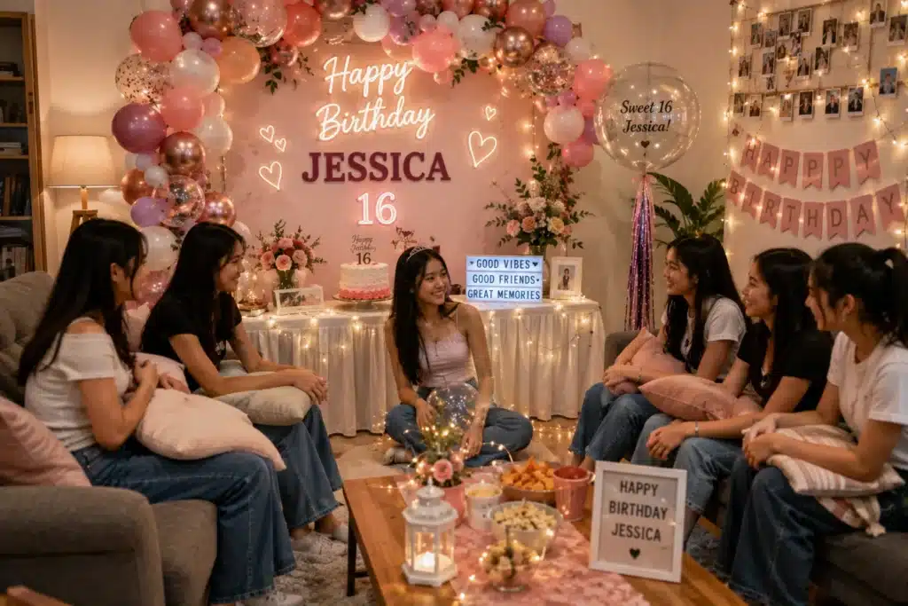 simple birthday party
