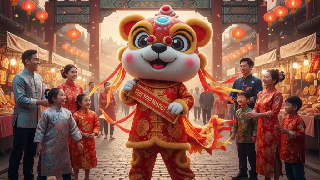 mascot rental chinese new year